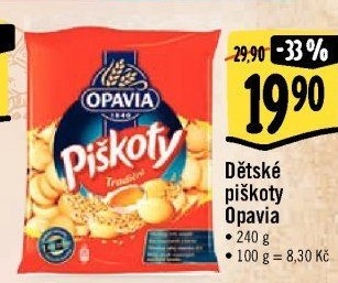 Piškoty Opavia