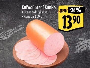 Šunka kuřecí prsní standardní