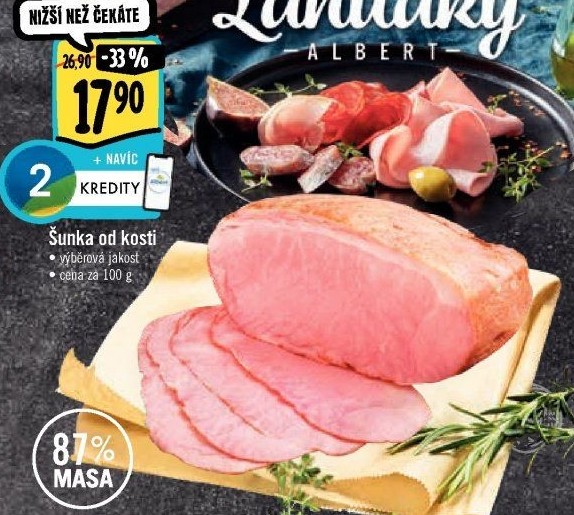 Šunka od kosti výběrová