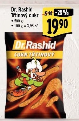 Třtinový cukr Dr. Rashid