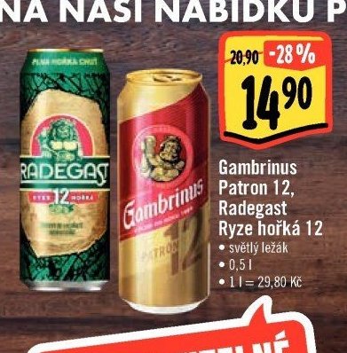 Gambrinus Patron 12