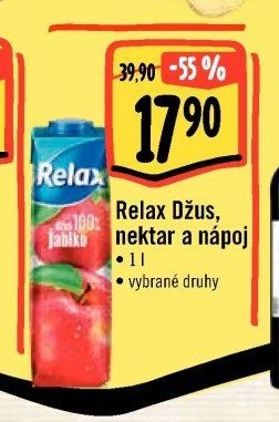 Relax Džus, nektar a nápoj
