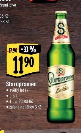 Staropramen Světlý ležák