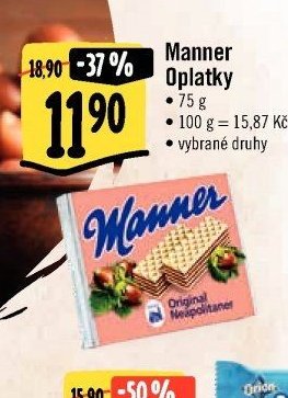 Manner Oplatky