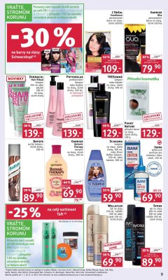 akční leták ROSSMANN drogerie 18.8.2021-31.8.2021