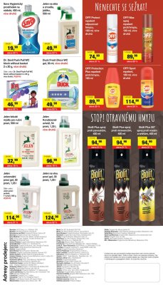 akční leták Šlak drogerie 17.8.2021-31.8.2021