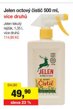 Čistič octový Jelen