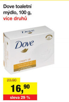 Tuhé mýdlo krémovéDove