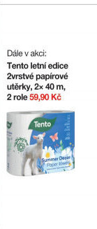 Utěrky kuchyňské 2vrstvé Tento