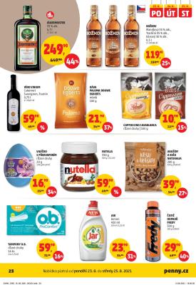 akční leták Penny Market 19.8.2021-25.8.2021
