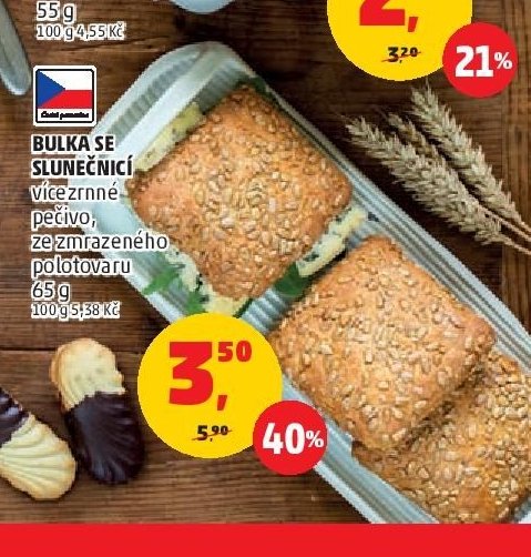 BULKA SE SLUNEČNICÍ