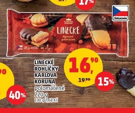 LINECKÉ ROHLÍČKY KARLOVA KORUNA