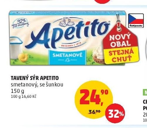 Tavený sýr Apetito