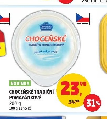 Choceňské tradiční pomazánkové