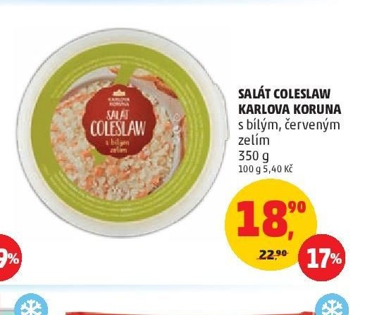 SALÁT COLESLAW KARLOVA KORUNA
