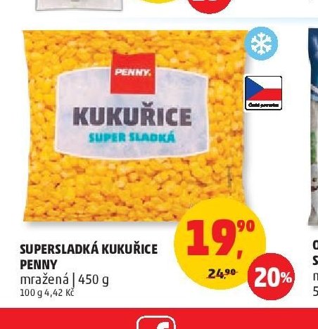 SUPERSLADKÁ KUKUŘICE PENNY