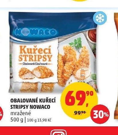 OBALOVANÉ KUŘECÍ STRIPSY NOWACO