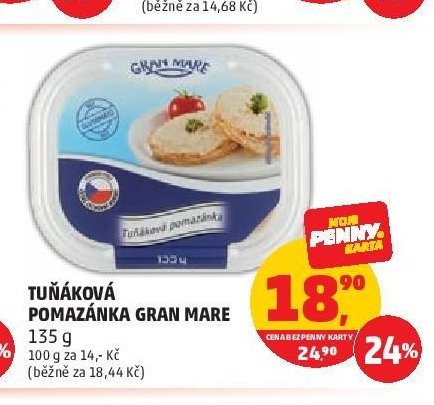 Tuňáková pomazánka Gran Mare