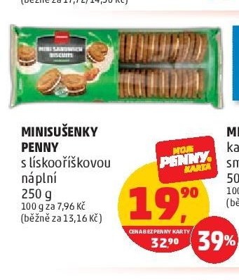 Minušénky Penny