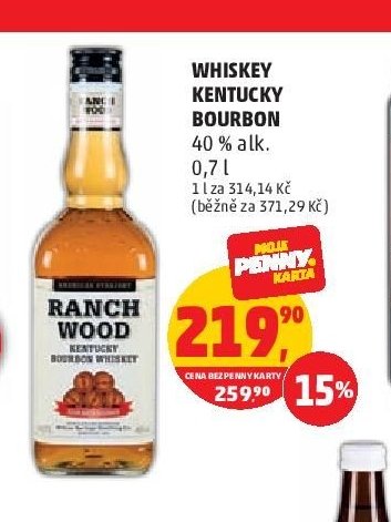Whiskey Ranch Wood Kentucky Bourbon