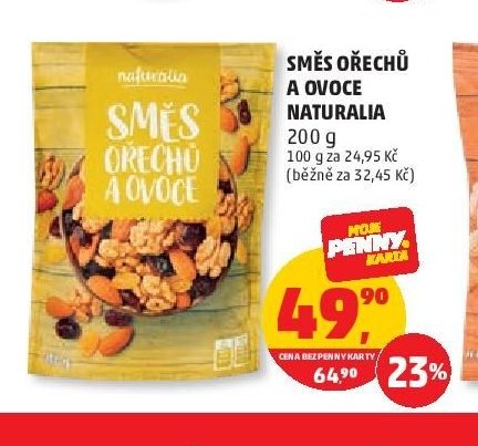 Směs ořechů a ovoce Naturalia