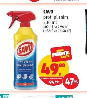 Savo proti plísním