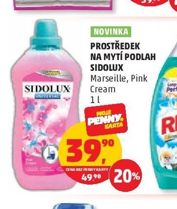 Prostředek na mytí podlah Sidolux
