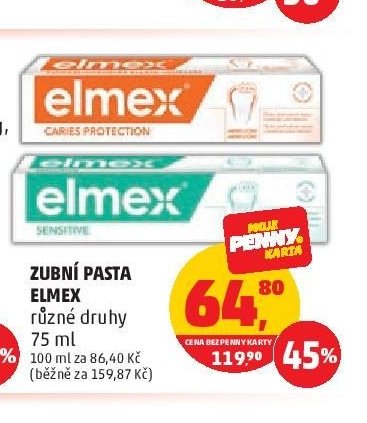 Zubní pasta Elmex