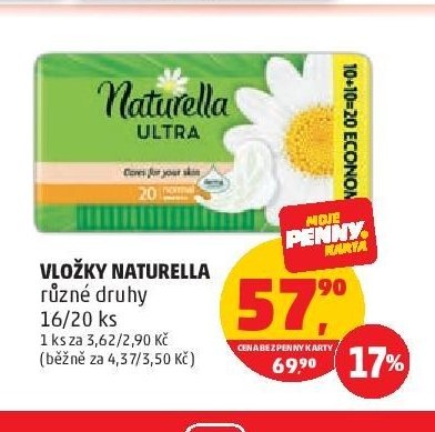 Vložky Naturella