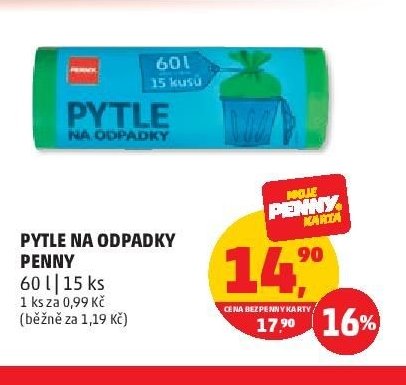 Pytle na odpadky Penny
