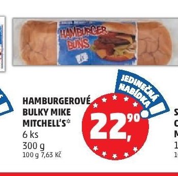 HAMBURGEROVÉ BULKY MIKE MITCHELL'S