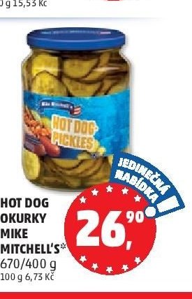 HOT DOG OKURKY MIKE MITCHELL'S
