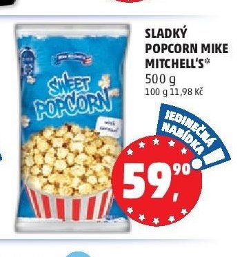 SLADKÝ POPCORN MIKE MITCHELL'S
