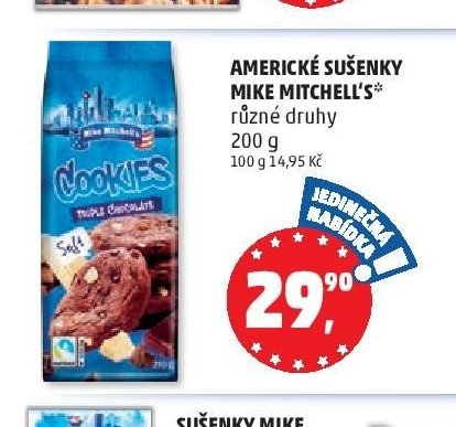AMERICKÉ SUŠENKY MIKE MITCHELL'S