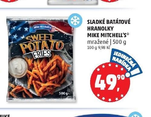 SLADKÉ BATÁTOVÉ HRANOLKY MIKE MITCHELL'S