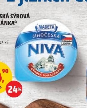 JIHOČESKÁ SÝROVÁ POMAZÁNKA Niva