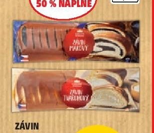 ZÁVIN KARLOVA KORUNA makový, tvarohový