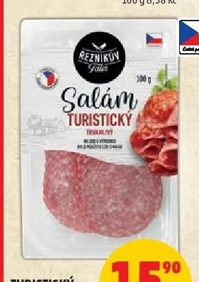 TURISTICKÝ SALÁM ŘEZNÍKŮV TALÍŘ