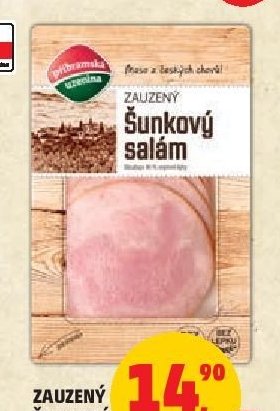 ZAUZENÝ ŠUNKOVÝ SALÁM