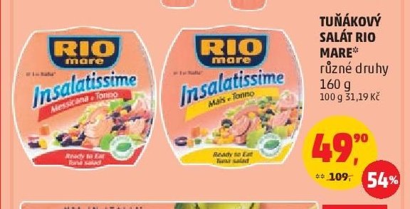 TUŇÁKOVÝ SALÁT RIO MARE