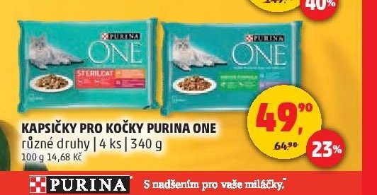 KAPSIČKY PRO KOČKY PURINA ONE