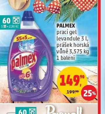 PALMEX prací gel