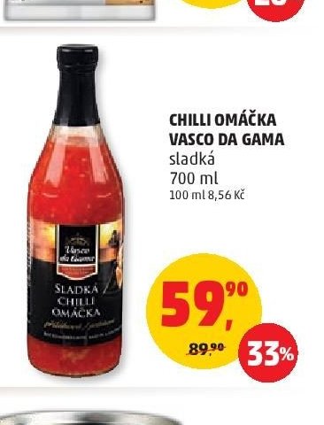CHILLI OMÁČKA VASCO DA GAMA