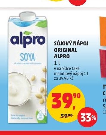 SÓJOVÝ NÁPOJ ORIGINAL ALPRO
