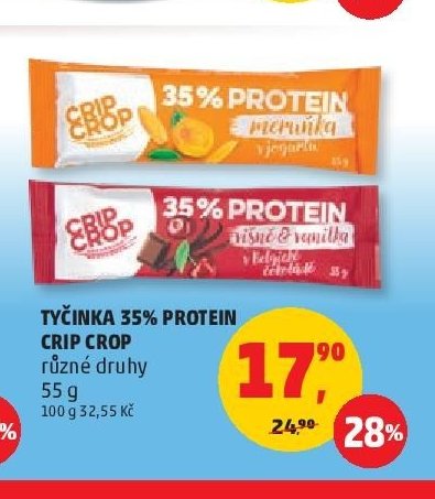 TYČINKA 35% PROTEIN CRIP CROP