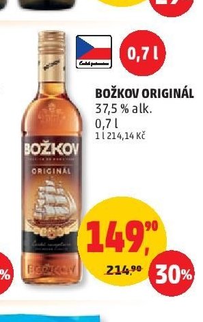 BOŽKOV ORIGINÁL 0,7 l