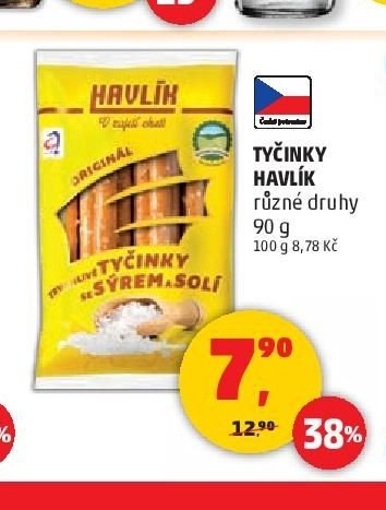 TYČINKY HAVLÍK 90 g