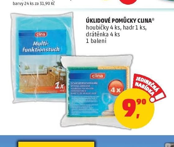 ÚKLIDOVÉ POMŮCKY CLINA