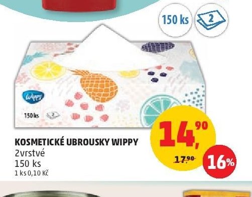 Kosmetické ubrousky Wippy