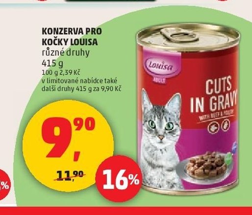 Konzerva pro kočky Louisa
